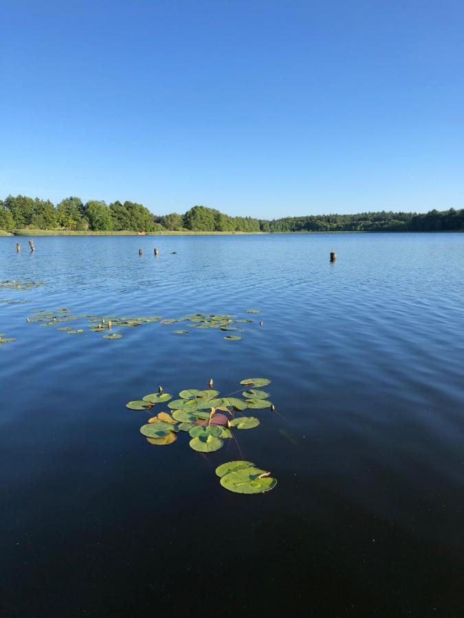 קרקוב אם זיי 5 Sterne-Ferienhaus Eisvogel Am See Mit Sauna Und Kamin מראה חיצוני תמונה