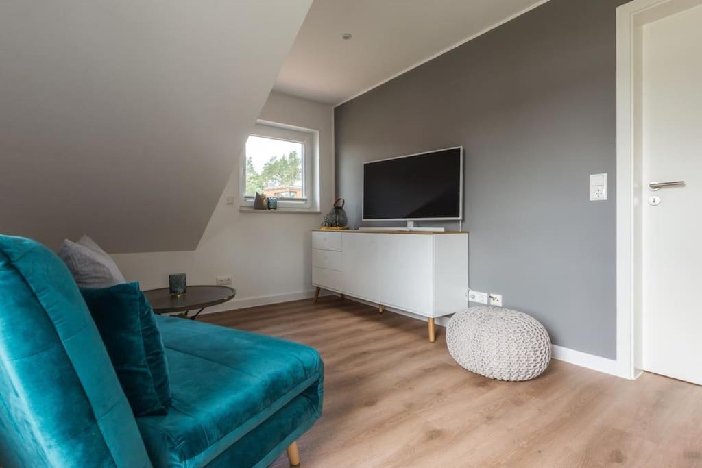 קרקוב אם זיי 5 Sterne-Ferienhaus Eisvogel Am See Mit Sauna Und Kamin מראה חיצוני תמונה
